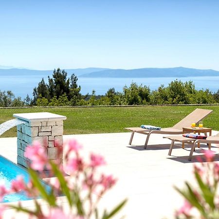 Luxury Panorama Vila With Amazing Seaview In Gondolici 7 Km From Rabac ラビン エクステリア 写真