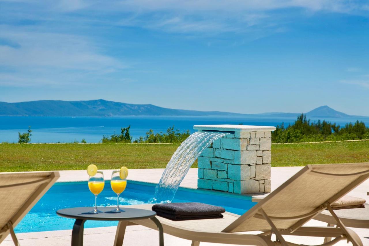 Luxury Panorama Vila With Amazing Seaview In Gondolici 7 Km From Rabac ラビン エクステリア 写真