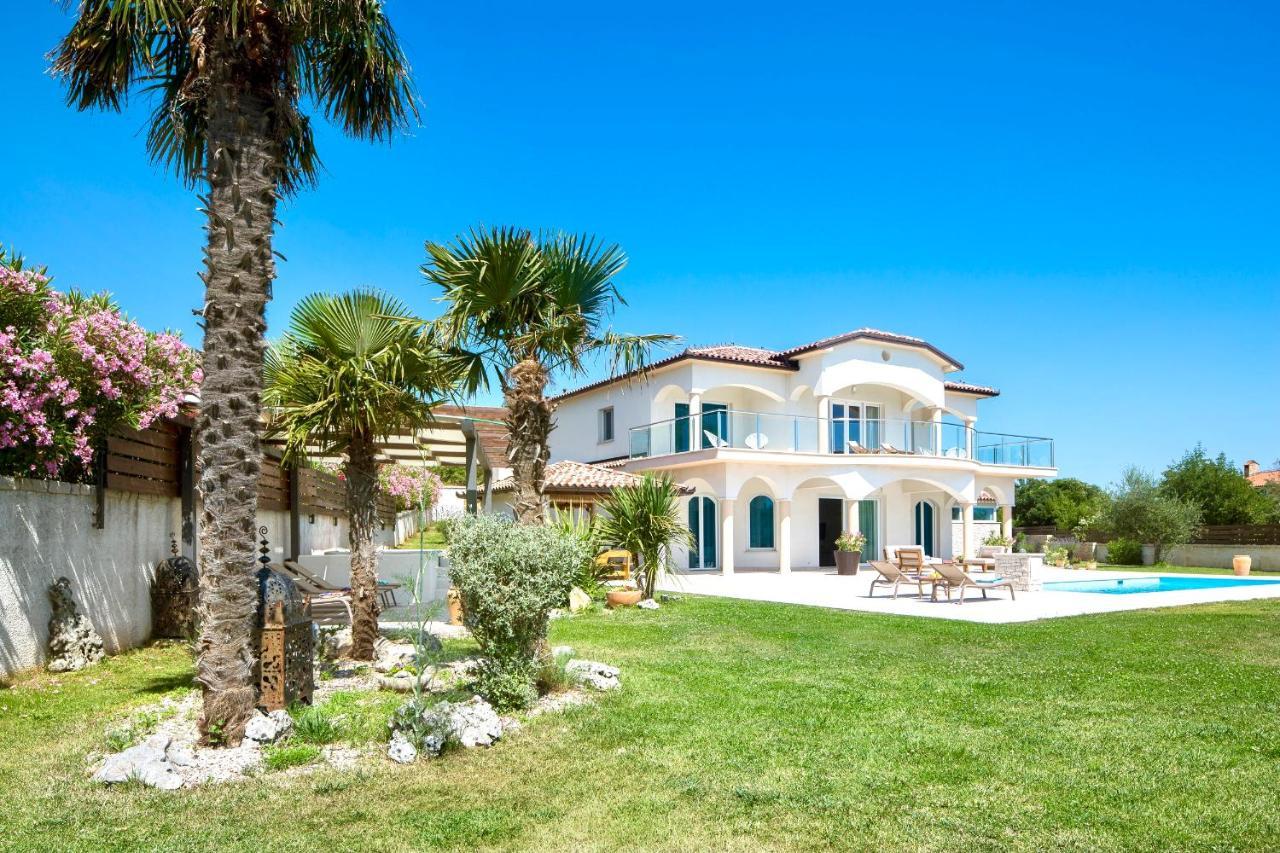 Luxury Panorama Vila With Amazing Seaview In Gondolici 7 Km From Rabac ラビン エクステリア 写真