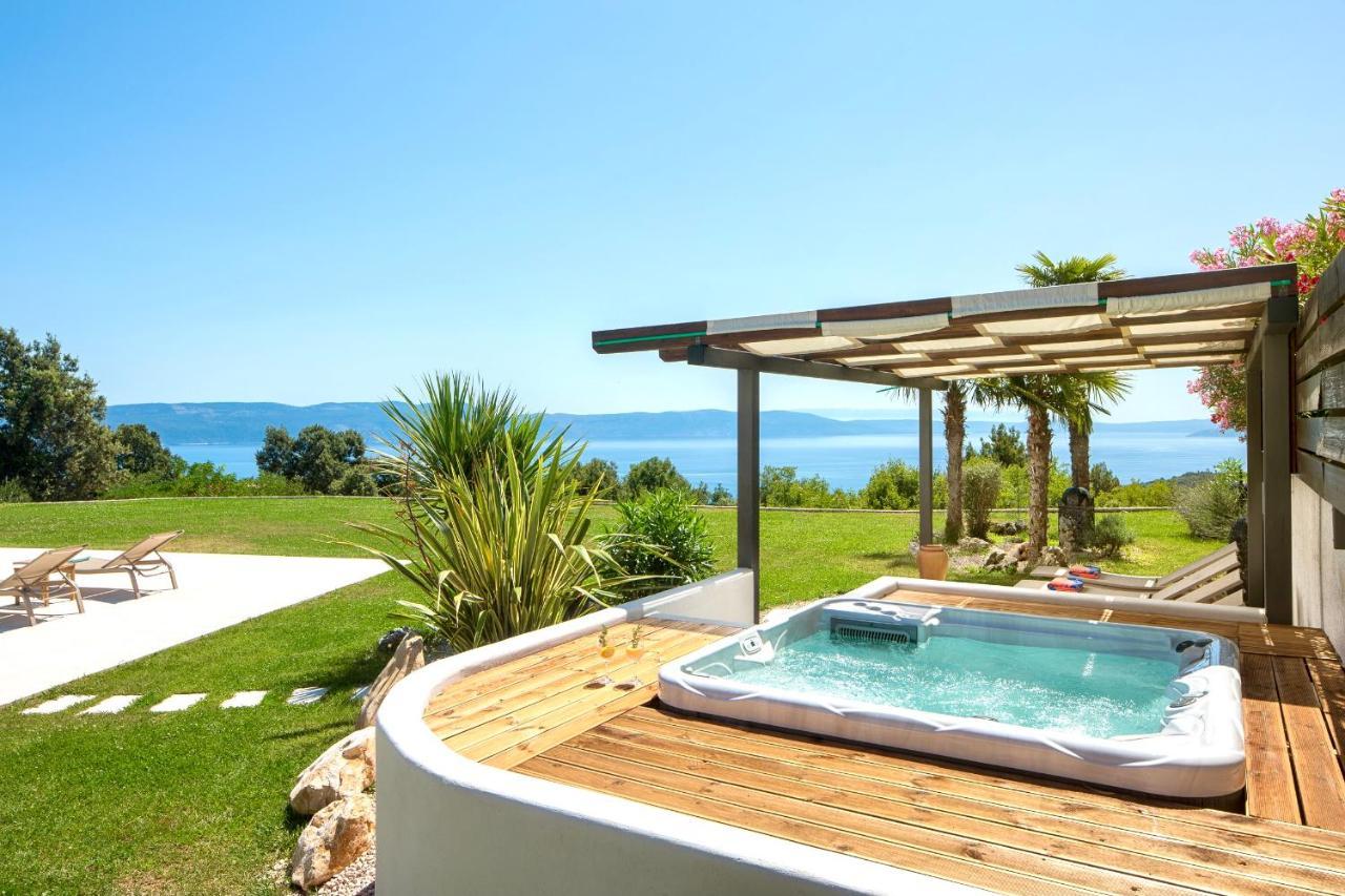 Luxury Panorama Vila With Amazing Seaview In Gondolici 7 Km From Rabac ラビン エクステリア 写真