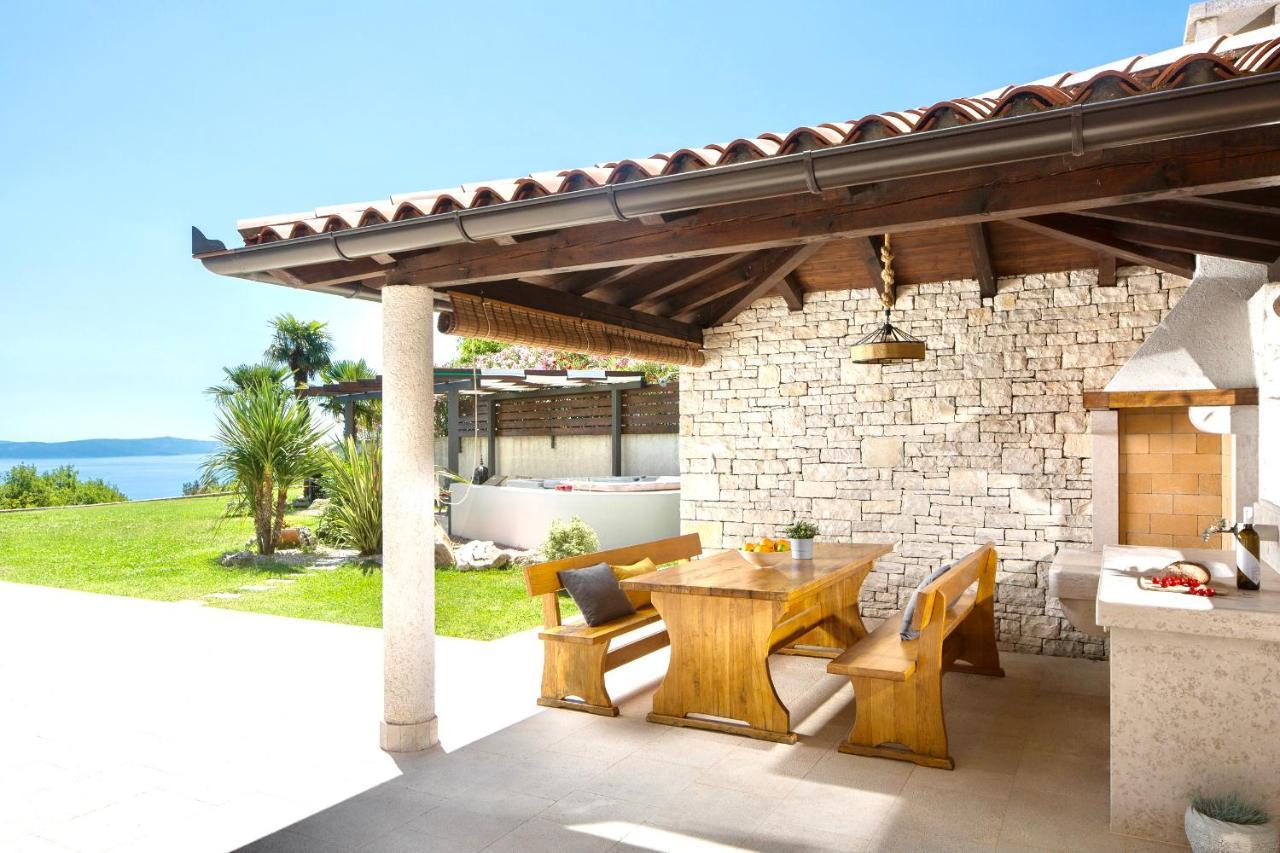 Luxury Panorama Vila With Amazing Seaview In Gondolici 7 Km From Rabac ラビン エクステリア 写真