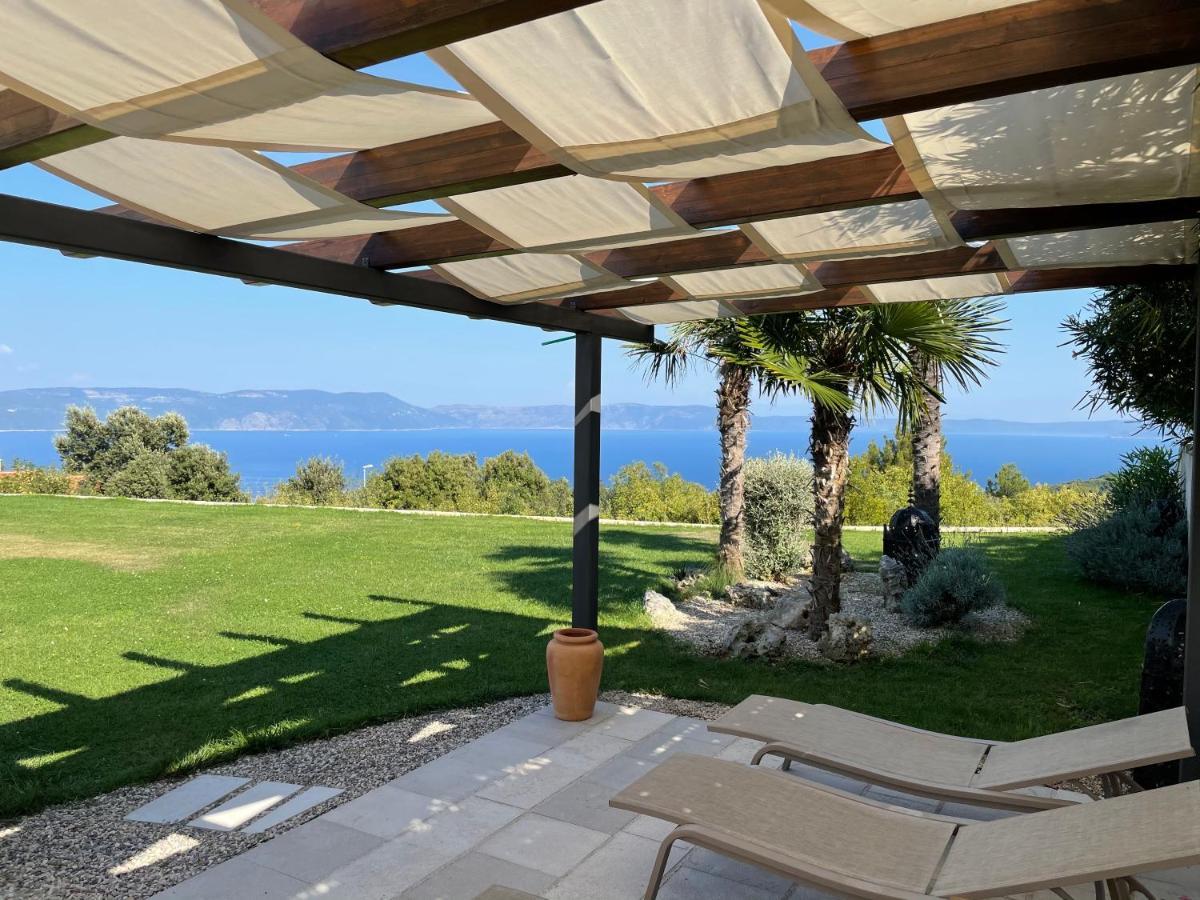 Luxury Panorama Vila With Amazing Seaview In Gondolici 7 Km From Rabac ラビン エクステリア 写真